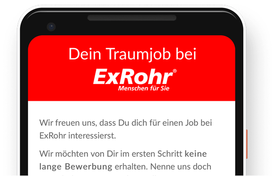 Traumjob bei ExRohr